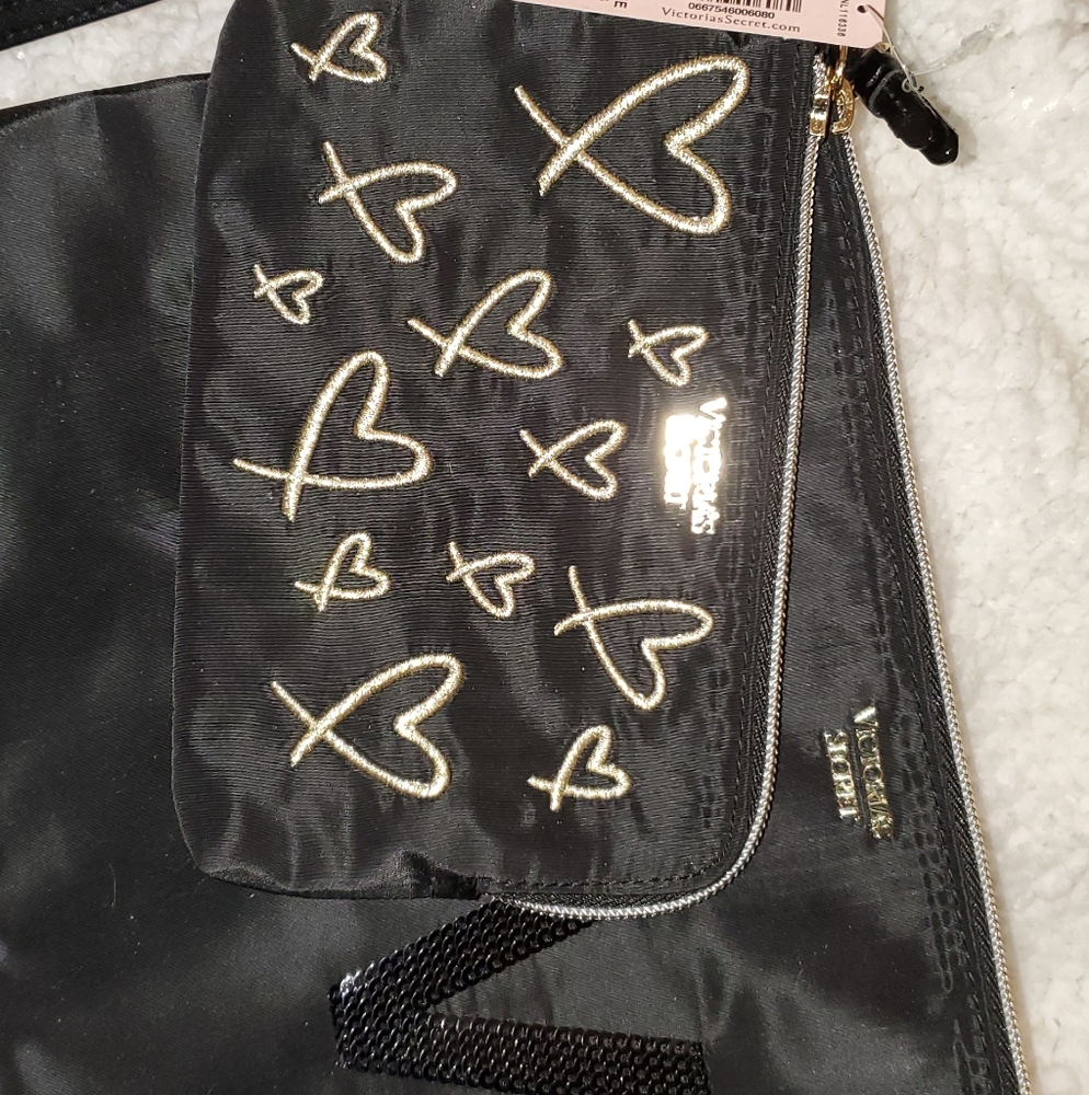 Brand new VS makeup pouches